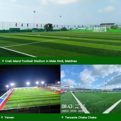 FIFA 品質 人工芝 防滑 耐磨 摩擦低さ 人工芝 防水 熱売り 人工芝 製造業者 OEM 工場