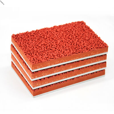 学校や大学向けの10年保証付き高度ハイブリッドプラスチック製スポーツトラック - 卸売りの大量注文に対応、簡単な設置キット付き