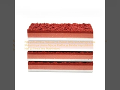 ゆっくり 走る プラスチックの 環境 に 優しい 公共 用途 の 滑走 道 激しい 天候 に 耐える バンド 走行 道