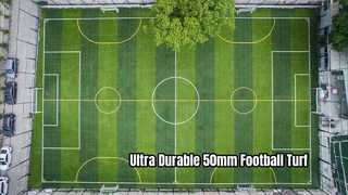 サッカー場用の耐久性のある50mm人工サッカー芝